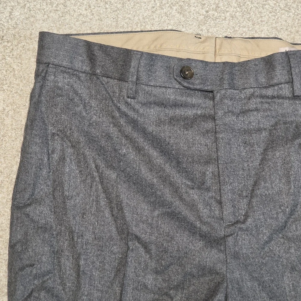 Banana Republic Wool Pants 36S Vitale Barberis Canonico Super 120s Flannel 36x28